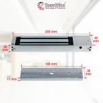 Team Office Single Leaf 600LBS Electro Magnetic Lock(2 Wire)