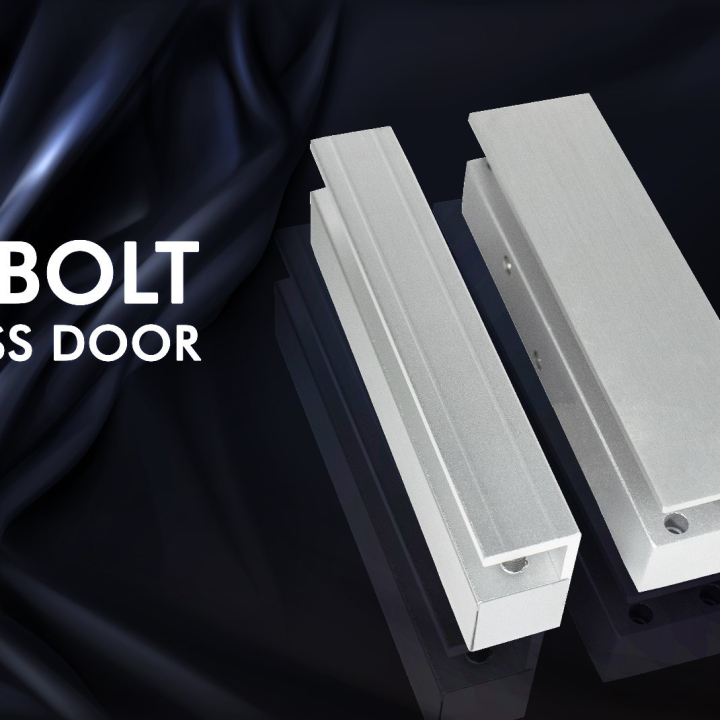 Drop Bolt Lock for Fully Glass Door
