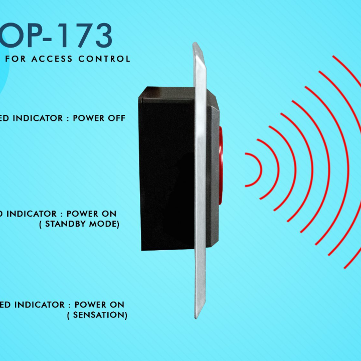 TOP-173R (NO/NC/COM) Inbuilt Receiver